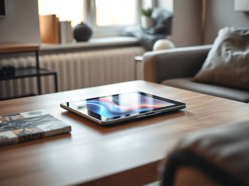 Arabische Sender auf Tablet